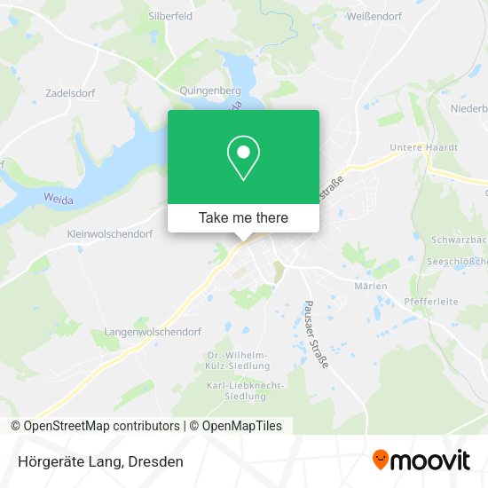 Карта Hörgeräte Lang