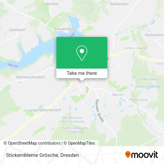 Карта Stickembleme Grösche