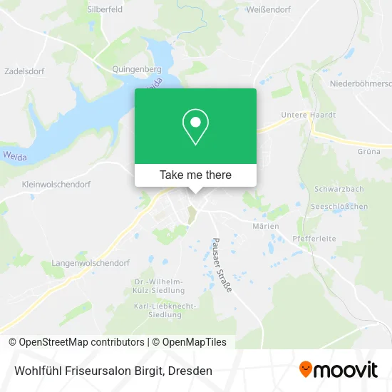 Карта Wohlfühl Friseursalon Birgit