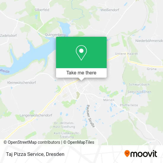 Карта Taj Pizza Service