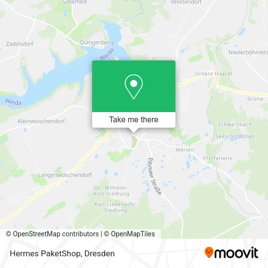 Карта Hermes PaketShop