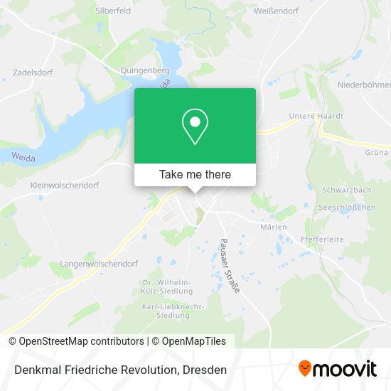 Карта Denkmal Friedriche Revolution