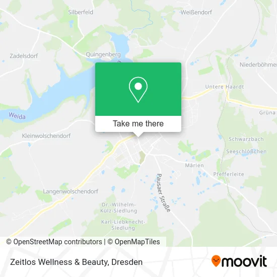 Карта Zeitlos Wellness & Beauty