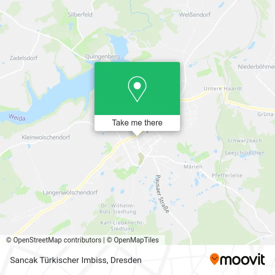 Карта Sancak Türkischer Imbiss