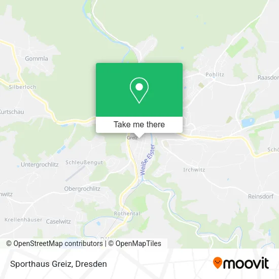 Карта Sporthaus Greiz