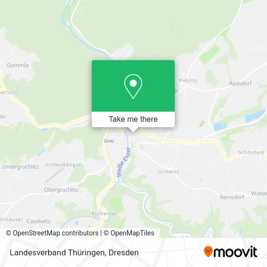 Карта Landesverband Thüringen