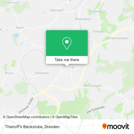 Карта Thieroff's Backstube