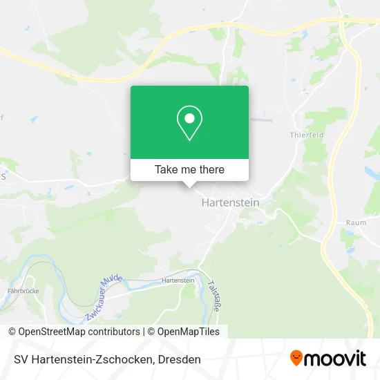 Карта SV Hartenstein-Zschocken