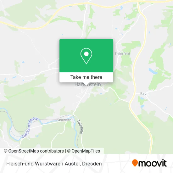 Карта Fleisch-und Wurstwaren Austel