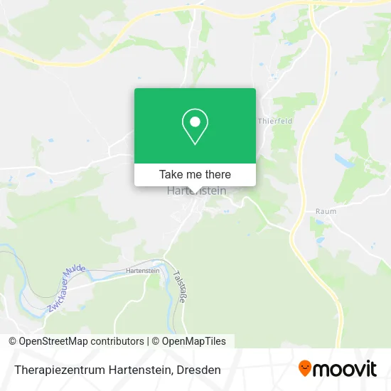 Карта Therapiezentrum Hartenstein