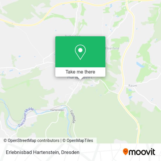 Карта Erlebnisbad Hartenstein