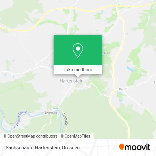Карта Sachsenauto Hartenstein