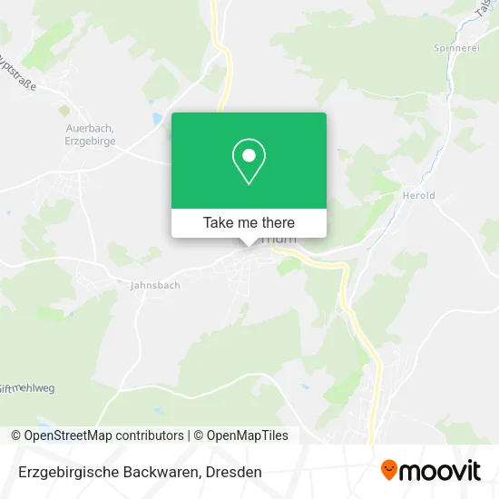 Карта Erzgebirgische Backwaren