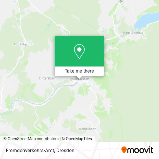Карта Fremdenverkehrs-Amt