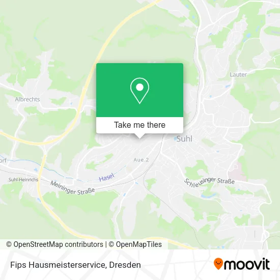 Карта Fips Hausmeisterservice