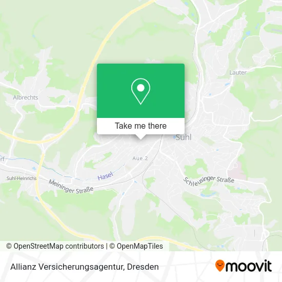Карта Allianz Versicherungsagentur