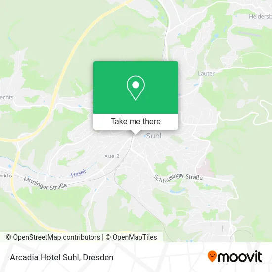Карта Arcadia Hotel Suhl