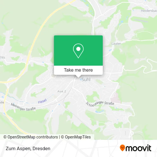 Карта Zum Aspen