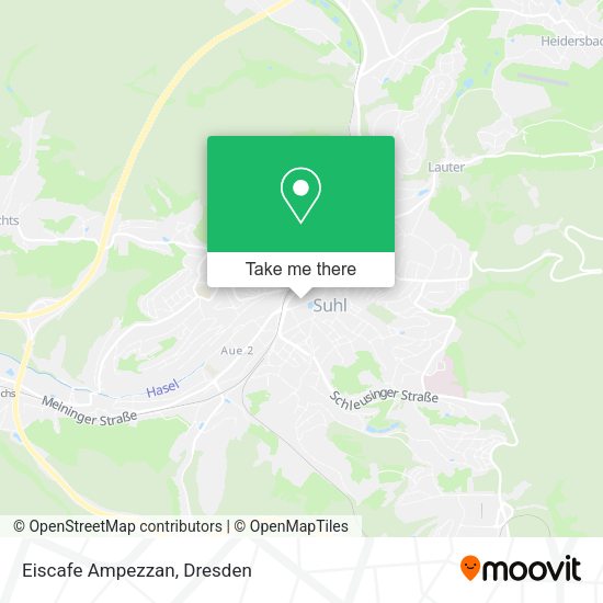 Карта Eiscafe Ampezzan