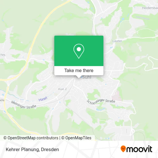 Карта Kehrer Planung