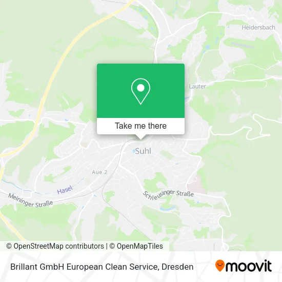 Карта Brillant GmbH European Clean Service