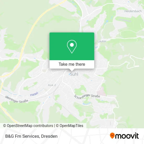 Карта B&G Fm Services