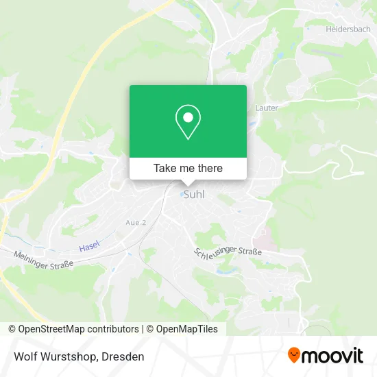 Карта Wolf Wurstshop