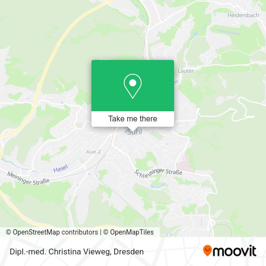 Карта Dipl.-med. Christina Vieweg