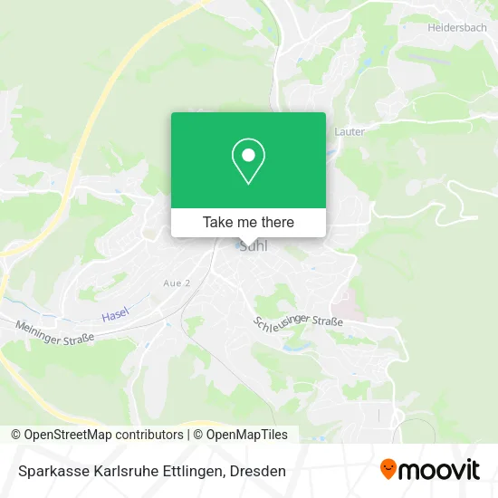 Карта Sparkasse Karlsruhe Ettlingen