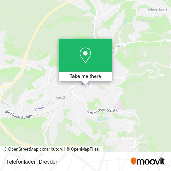 Карта Telefonladen