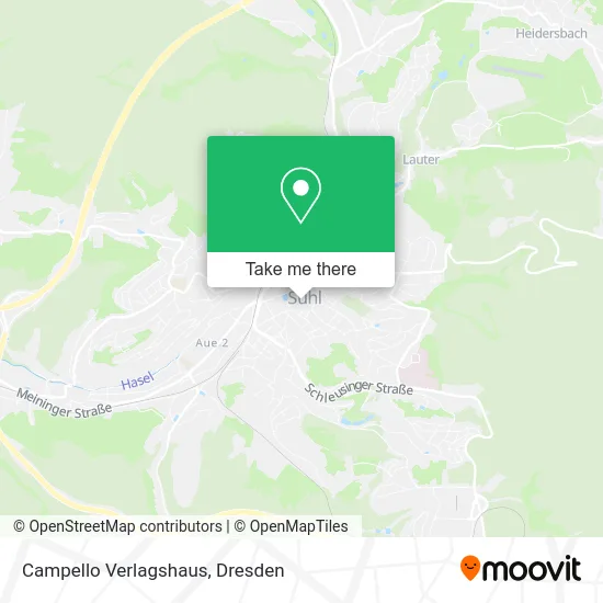 Карта Campello Verlagshaus