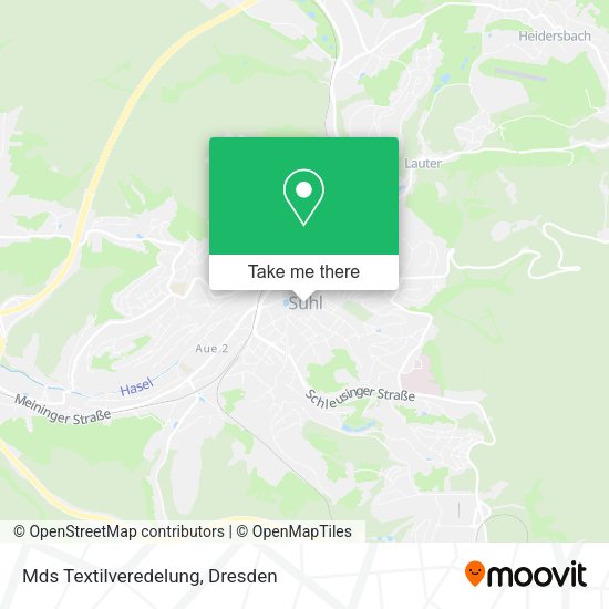 Карта Mds Textilveredelung