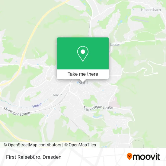 Карта First Reisebüro