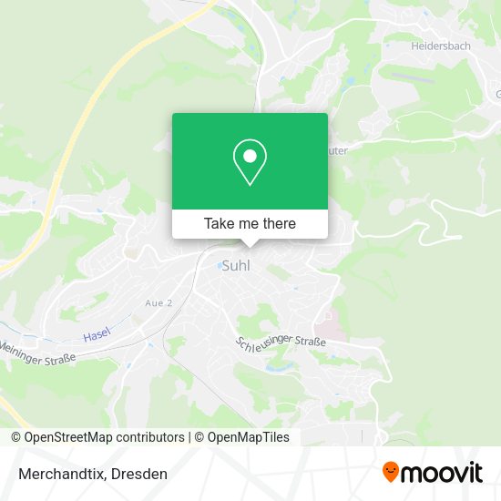 Карта Merchandtix