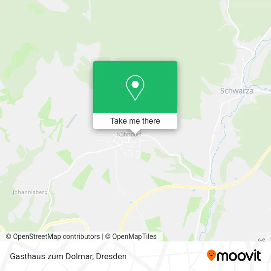 Карта Gasthaus zum Dolmar