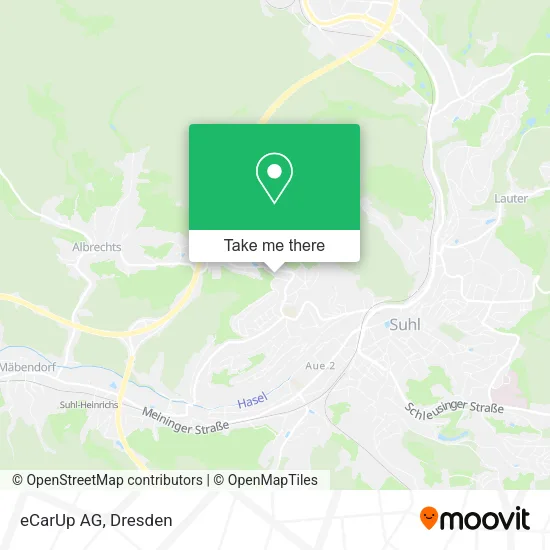 Карта eCarUp AG