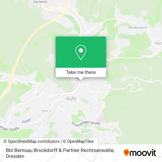 Карта Bbl Bernsau Brockdorff & Partner Rechtsanwälte