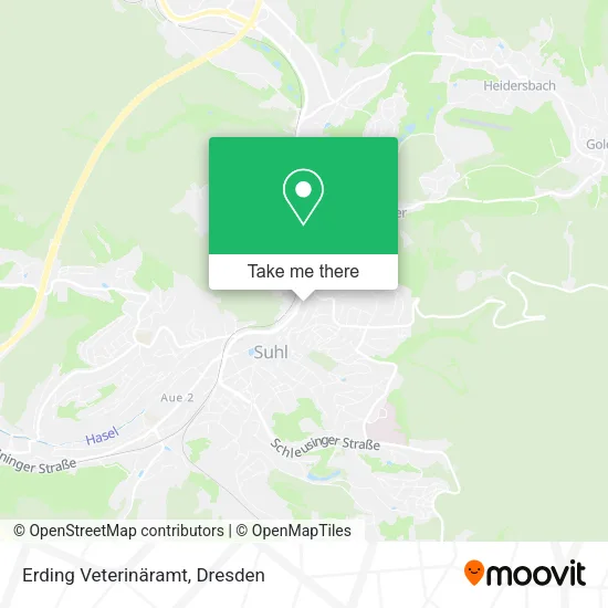 Карта Erding Veterinäramt