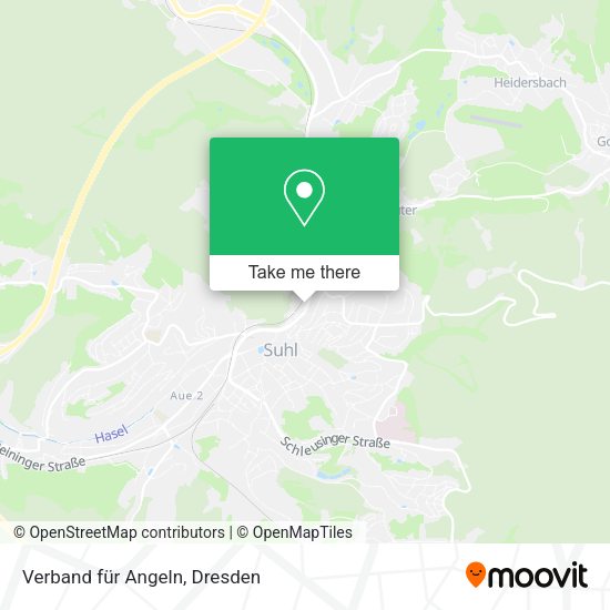 Карта Verband für Angeln