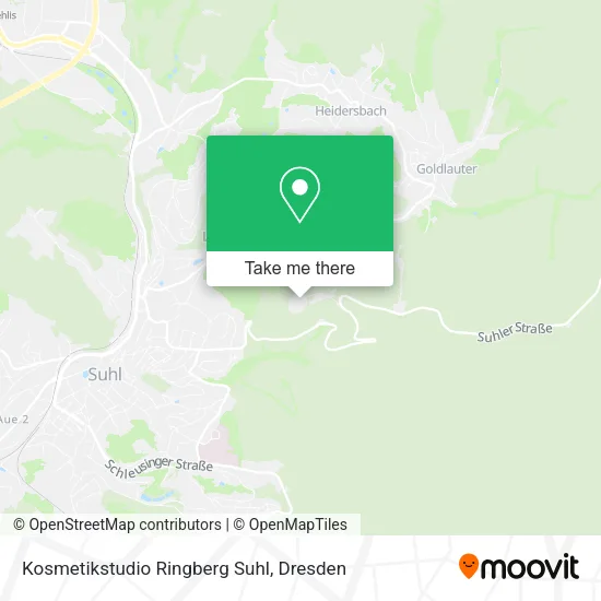 Карта Kosmetikstudio Ringberg Suhl