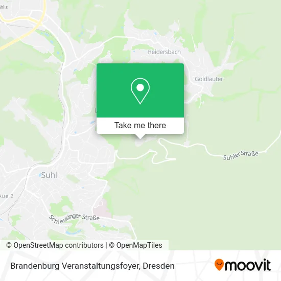 Карта Brandenburg Veranstaltungsfoyer