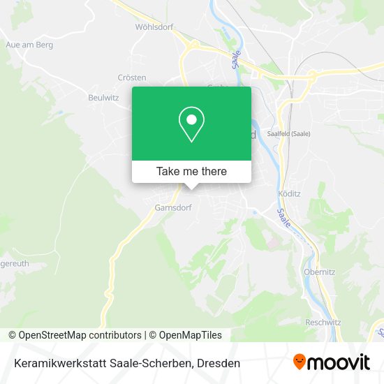 Карта Keramikwerkstatt Saale-Scherben