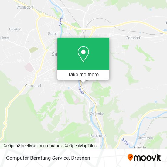 Карта Computer Beratung Service