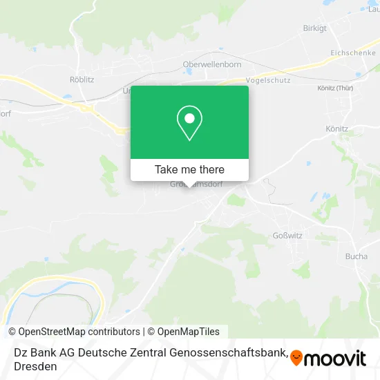 Карта Dz Bank AG Deutsche Zentral Genossenschaftsbank