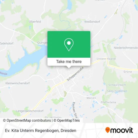 Карта Ev. Kita Unterm Regenbogen
