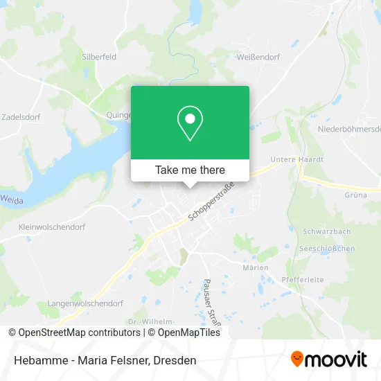 Карта Hebamme - Maria Felsner