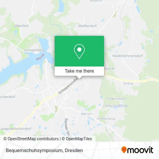 Карта Bequemschuhsymposium