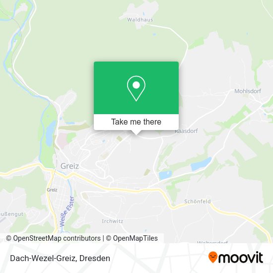 Карта Dach-Wezel-Greiz