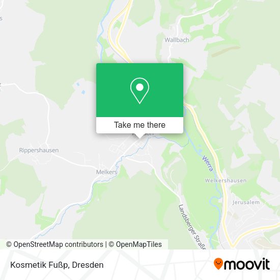 Карта Kosmetik Fußp