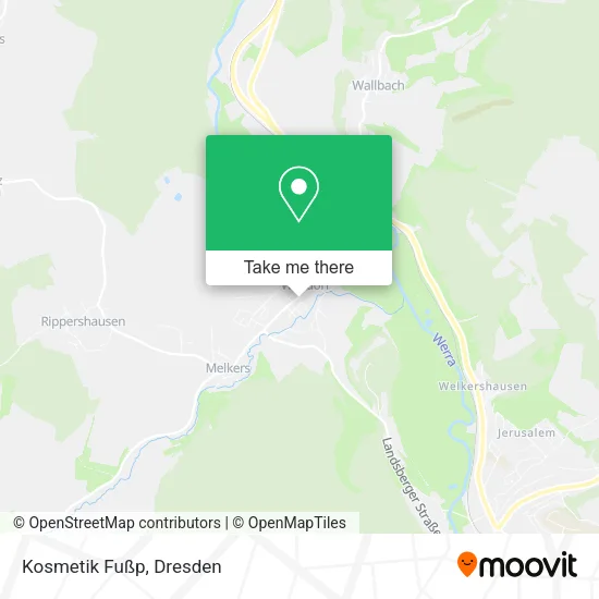 Карта Kosmetik Fußp